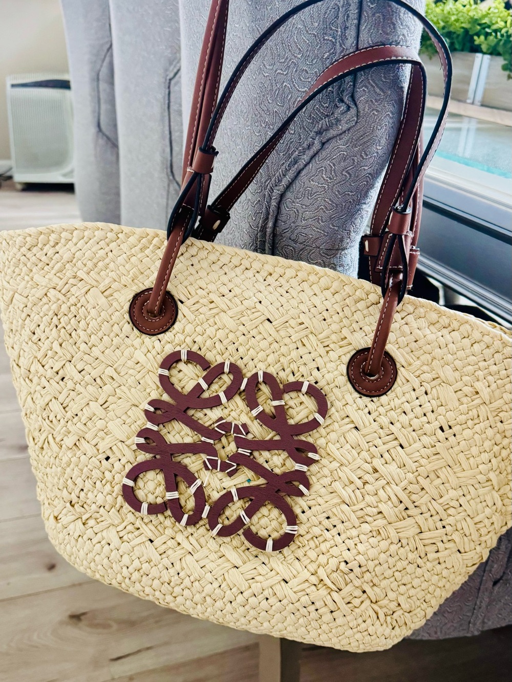 LOEWE Straw Tote Bag - Picture 4 of 5